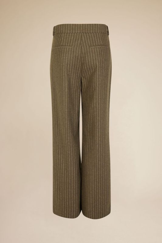 Moon Stripe 24 Trousers Brown 