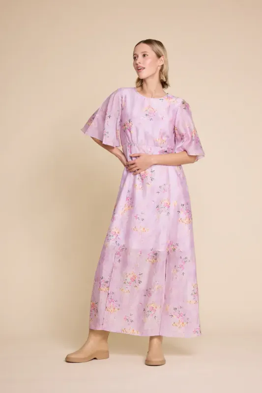 Miller 25 Print Dress Pink 