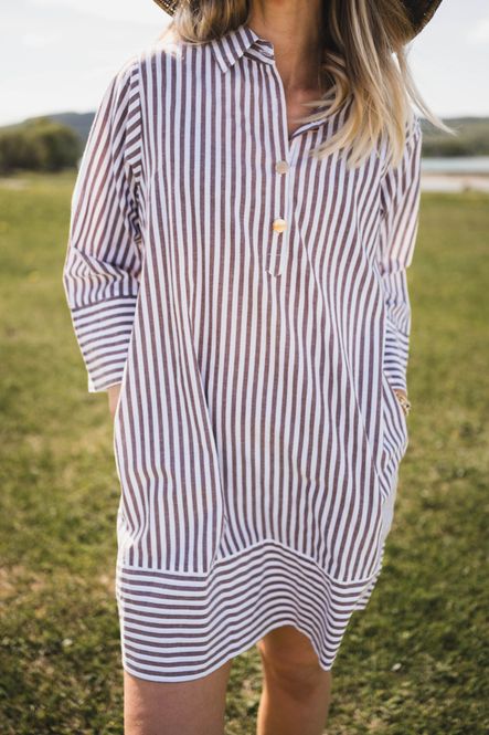 Hovedbilde Lenna Dress Cinnamon Toast 