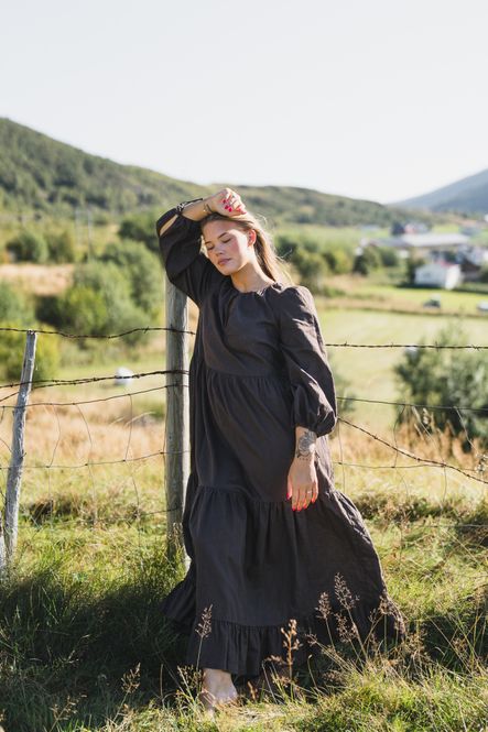 Hovedbilde Muse Linen Dark Brown 