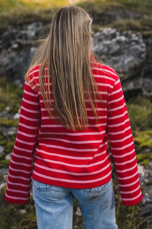 Sunny Polo Red Stripe 