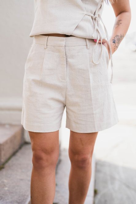 Hovedbilde Sega Ramie Shorts Natural 