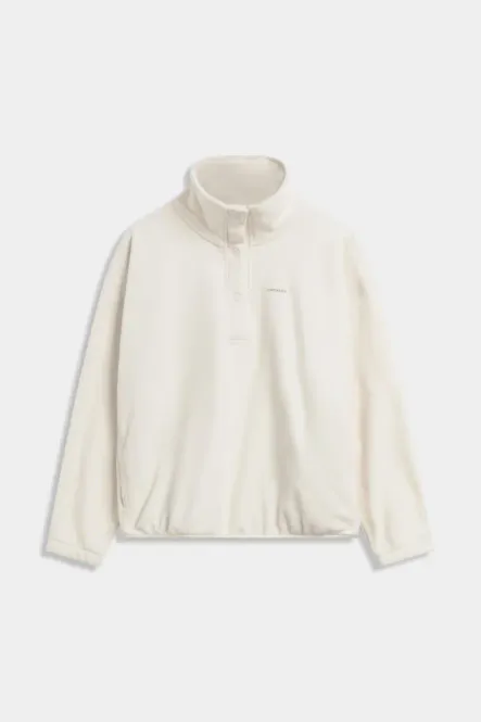 Hovedbilde W. Polar Fleece Half-Snap Pullover Creme 