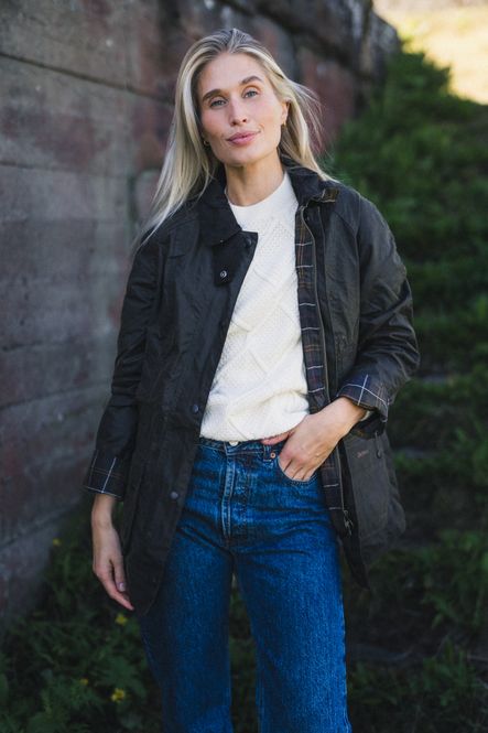 Hovedbilde Classic Beadnell Wax Jacket Olive 