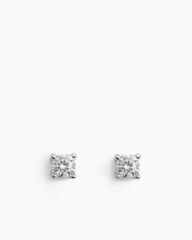 Stud Earrings Silver 