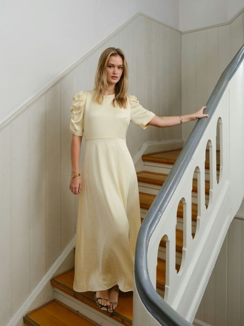 Hovedbilde Benuti Solid Dress Light Yellow 