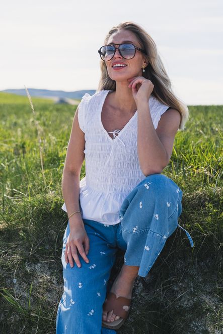 Hovedbilde Borgny Top Bright White 