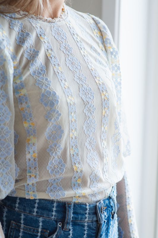 Femia Blouse Light Blue 