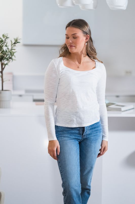 Jacksonville Longsleeve White