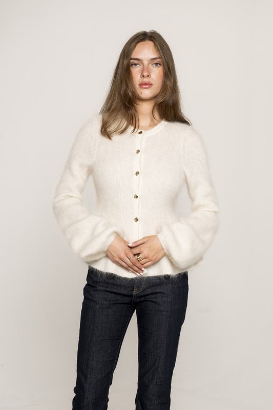Vanessa Cardigan Cloudwhite 