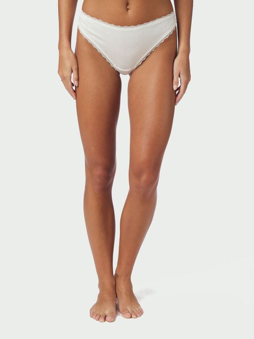 Hovedbilde Nivia Pointelle String Offwhite 