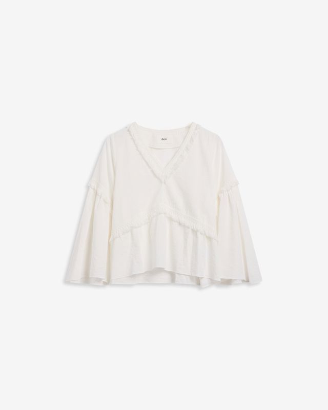Eden Blouse Linen White 