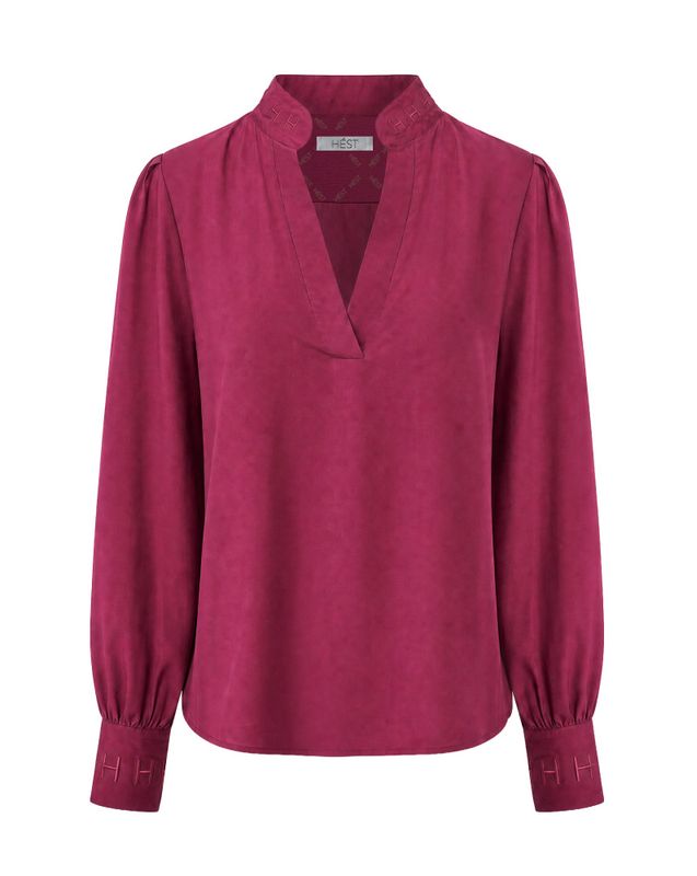 Mie Tencel Blouse Potent Purple