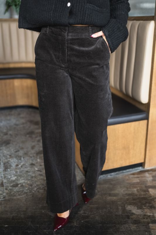 Dena 837 Dark Coffee Corduroy Regular 