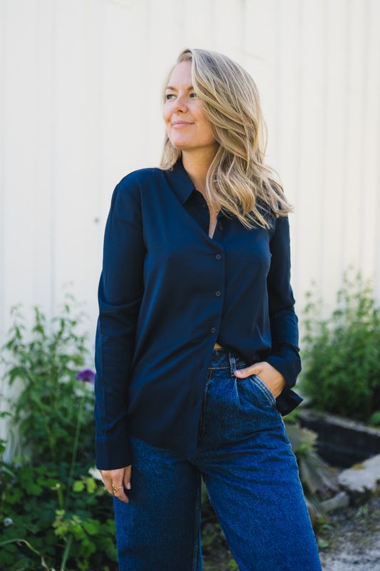 Milly NP Shirt 9942 Dark Sapphire