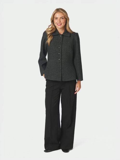 Hovedbilde Melisa Tweed Jacket Dark Grey 