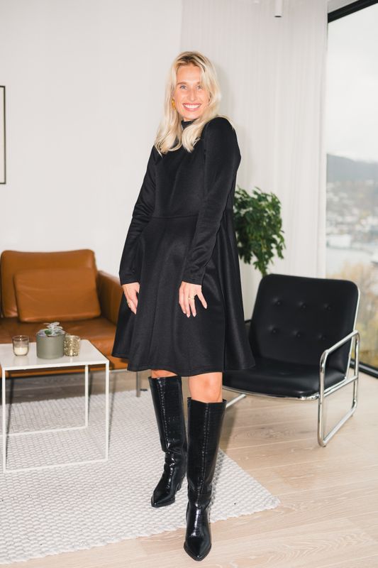 Rosa Dress Black 