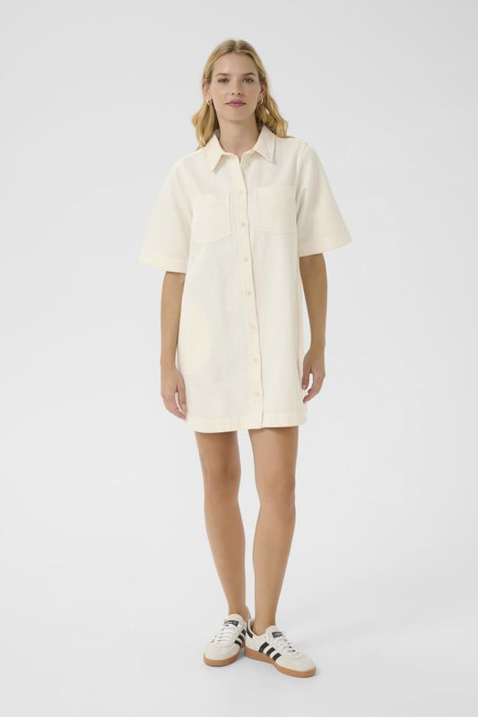 Sardia Dress Eggnog 