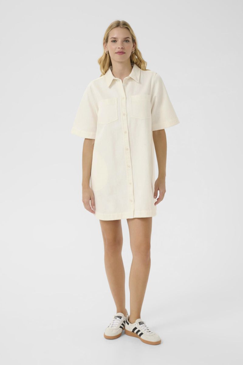 Sardia Dress Eggnog 