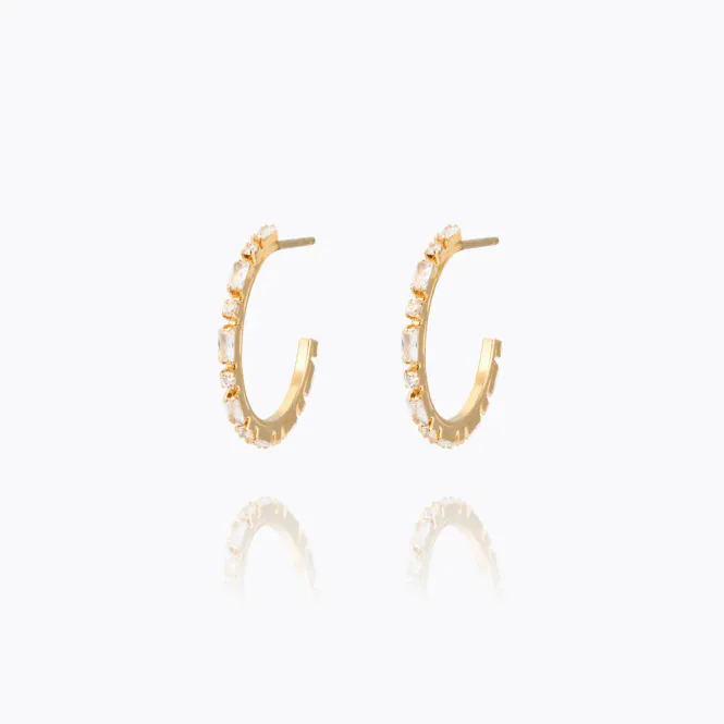 Hovedbilde Evelyne Loops Gold Crystal 