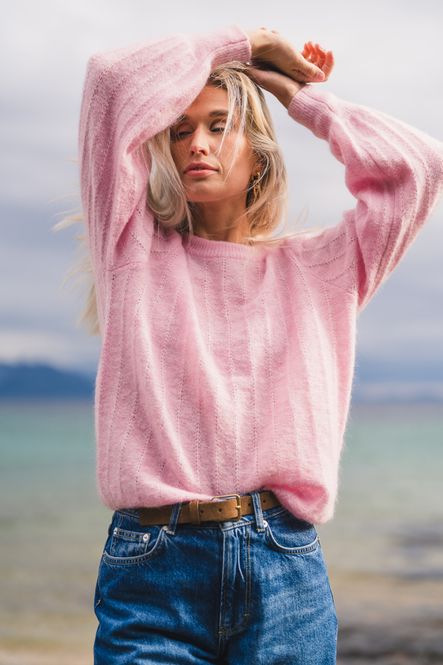 Hovedbilde Mira Amalie Pullover Sweet Lilac 