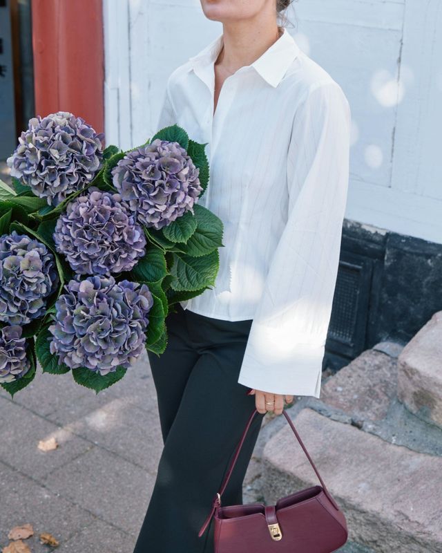Rosa Solid Shirt White 