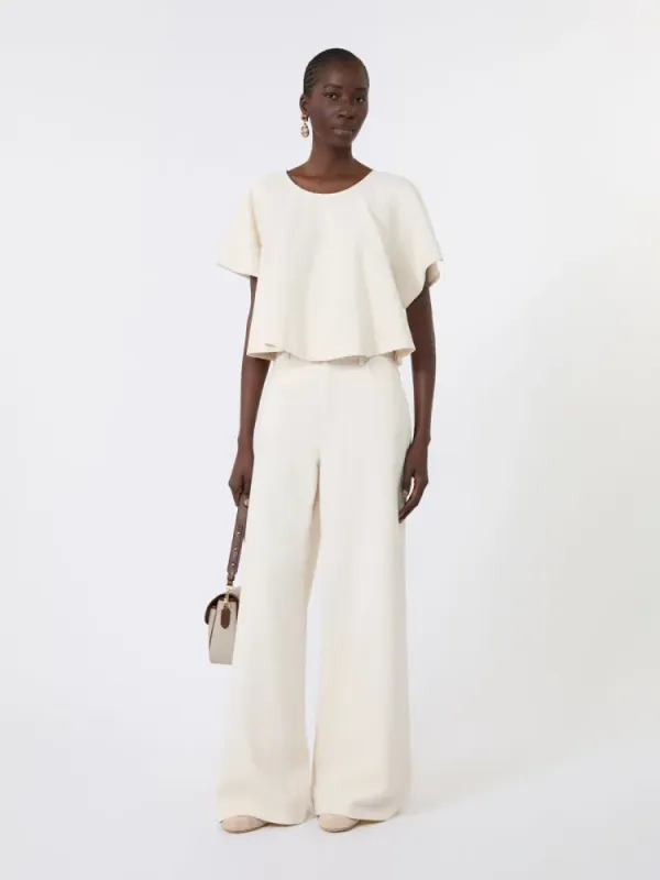 Kdcanneti Long Trouser Ecru 