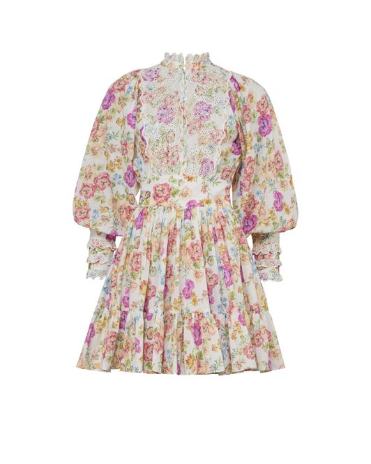 Hovedbilde Cotton Slub Mini Dress Flora 