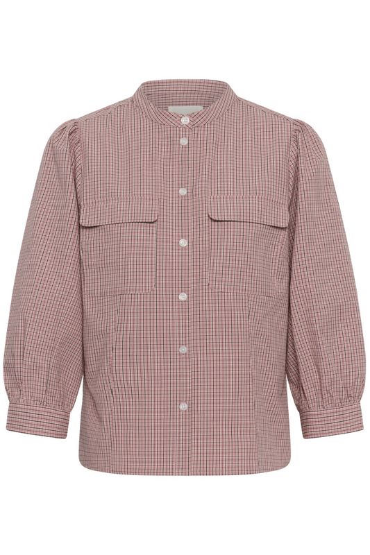 Chinette Shirt Brandied Apricot Check