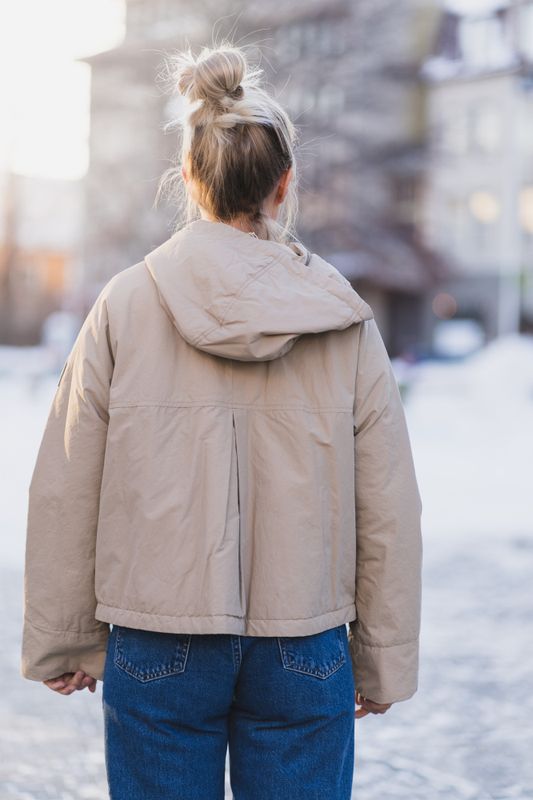 Rosemary Hooded Padded Jacket Sun Kissed 