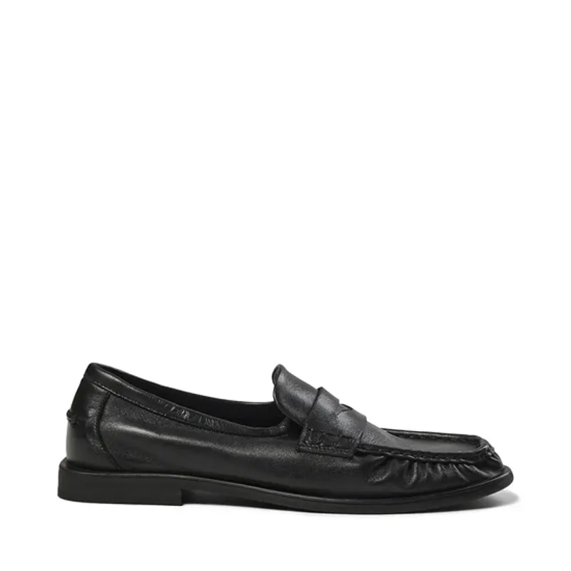 Paelmira Leather Black 