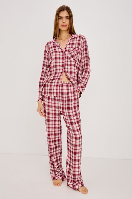 Hovedbilde Luna Pajama Set Cardinal Rose 