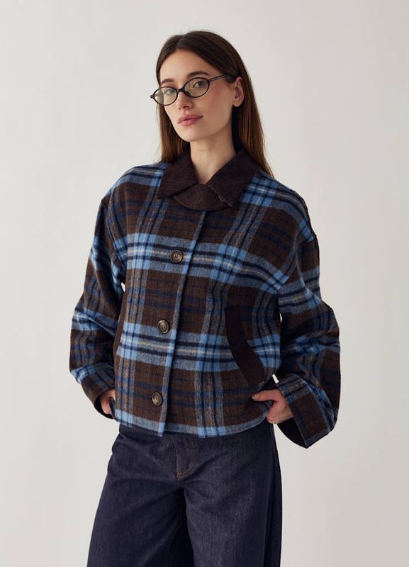 Maiya Jacket Daliyah Blue Check 