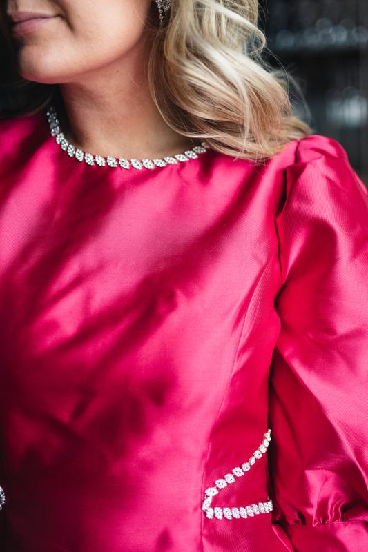 Jaqueline Dress Magenta