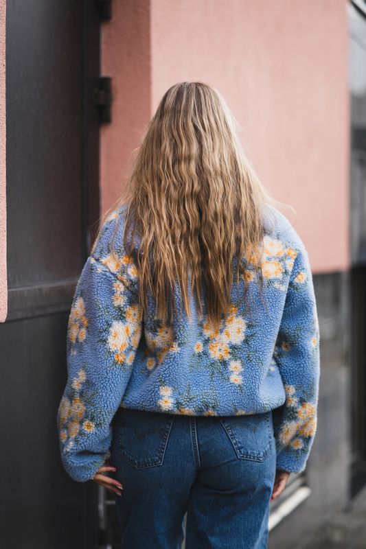 Rype Fleece Jacket Light Blue Mix 