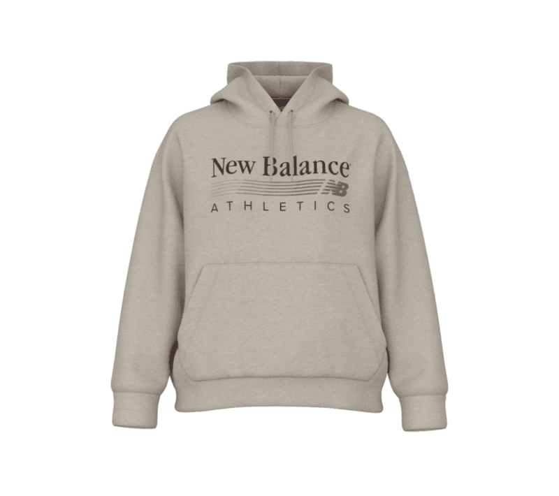 Trackside Fleece Hoodie Linen Heather 