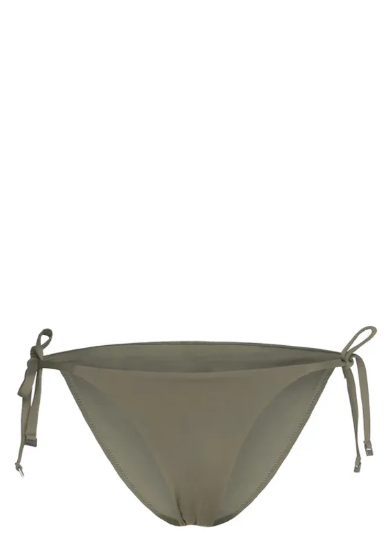 String Side Tie Dusty Olive 