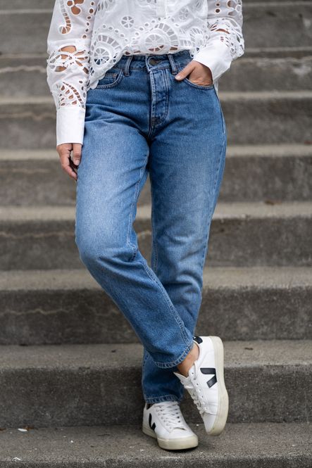 Hovedbilde Terrence Tomboy Jean Medium Blue 
