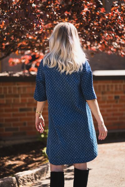 Hovedbilde Sardia Dress Ditressed Blue Denim