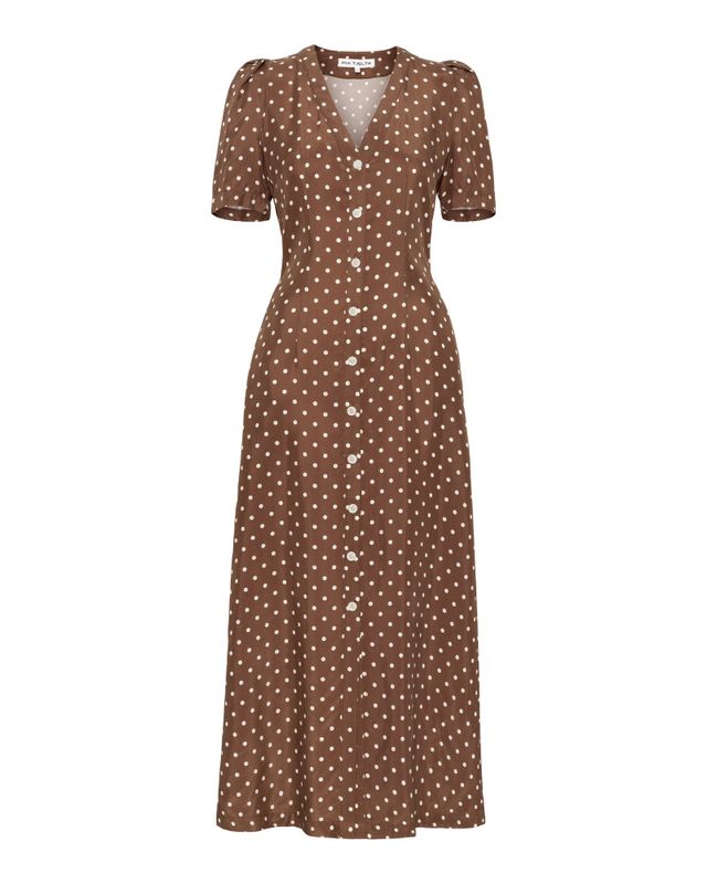 Nima Dots Brown 