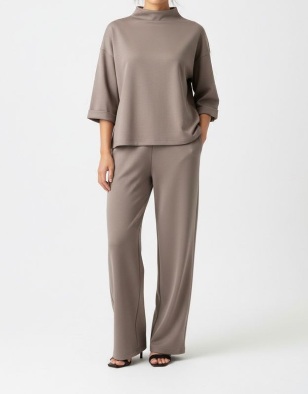 Elle Pant Stone Sand 