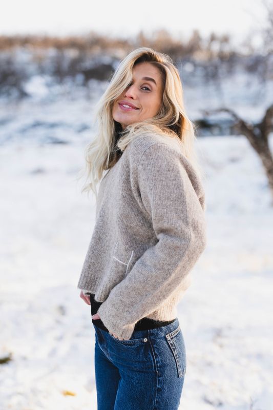 Pernille Sweater Savannah Tan