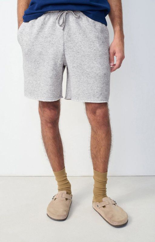 Evona Shorts Light Grey Melange 