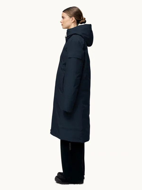 Bjorli Down Coat Dark Navy 
