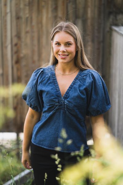 Hovedbilde Irina Denim Blouse Blue 