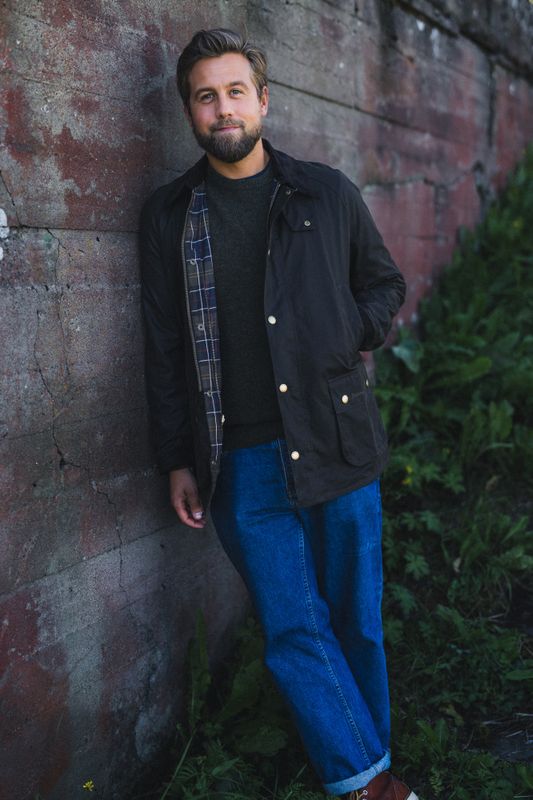 Ashby Wax Jacket Olive 