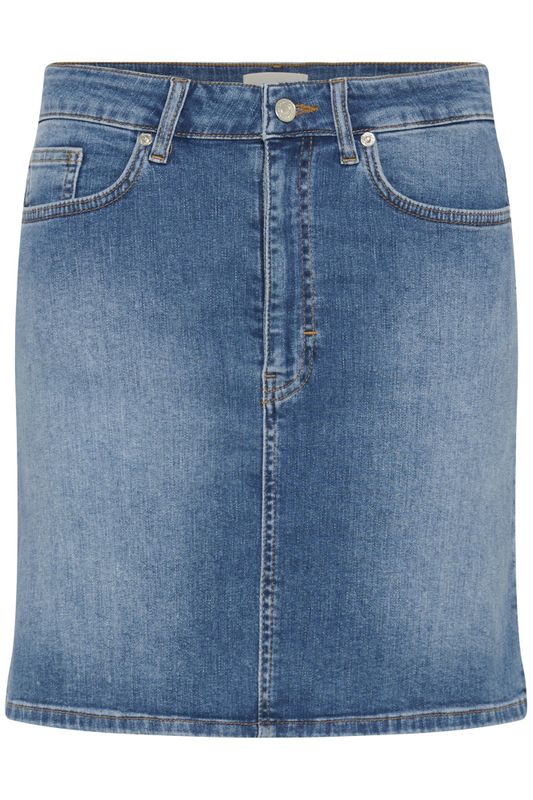 Belle Skirt Medium Blue Denim 