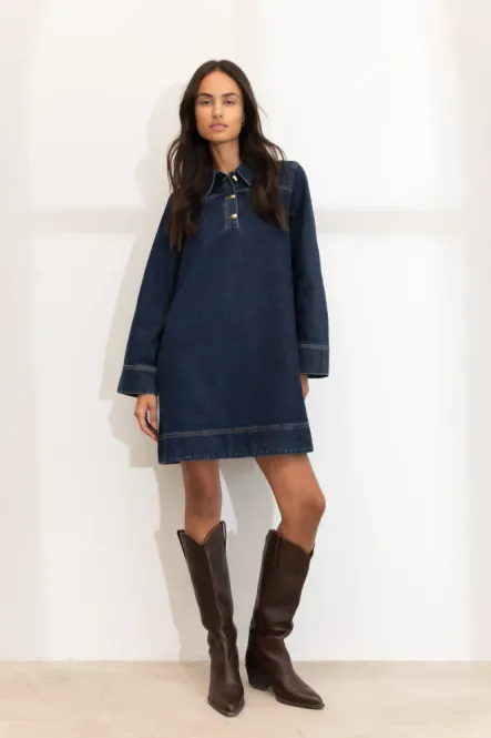 Hovedbilde Alba Dress Dark Blue 