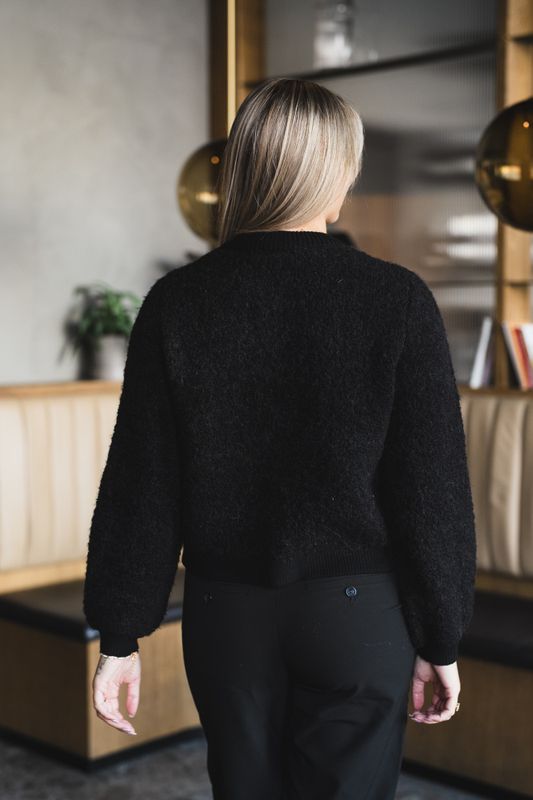 Nerida Knit Jacket Black 