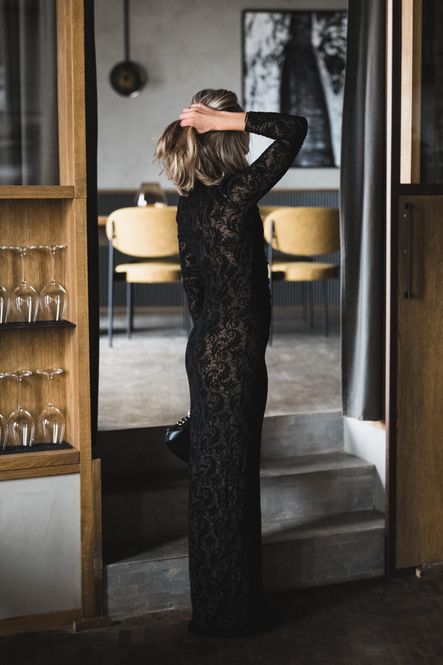 Hovedbilde Eclipse Dress Sheer Black 